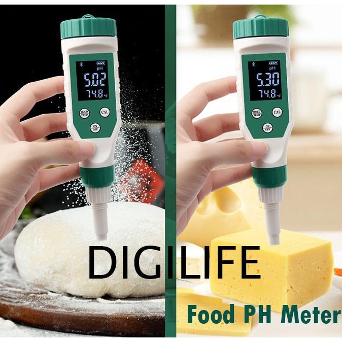

BARU POWDER PH METER TEPUNG SEMI SOLID TALC GRAIN BUAH MEAT ACID TESTER