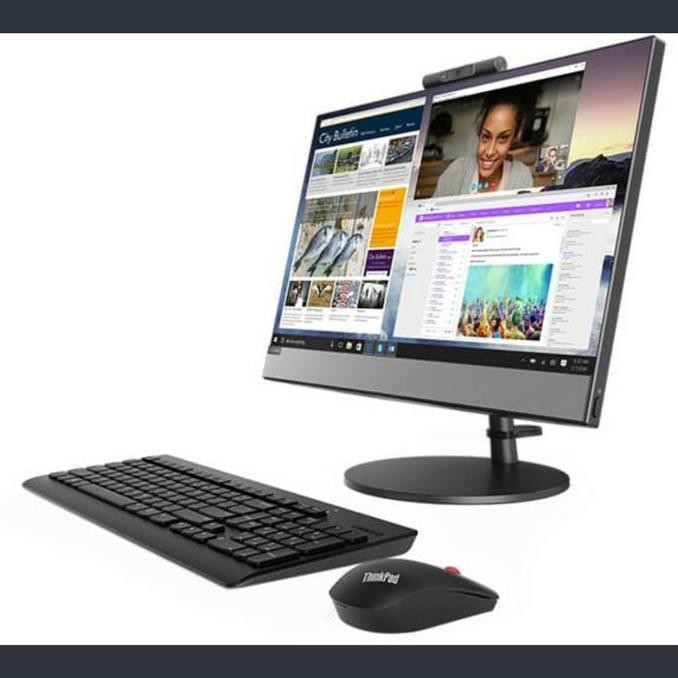 Lenovo V530-22Icb Pc All In One Core I3-8100T 4Gb / 1Tb Win 10 Garansi