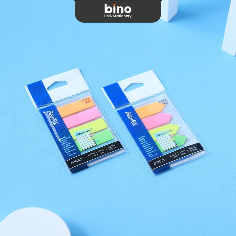 

[BMS Bekasi] Bantex Pembatas Buku / Index Tab Multi Warna Tanpa Residu 45x12 mm BH90XX