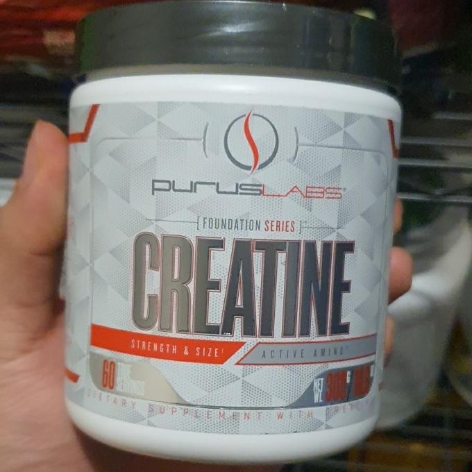 

BARU PURUSLABS CREATINE MONOHYDRATE POWDER 300 GRAM 60 SERVING
