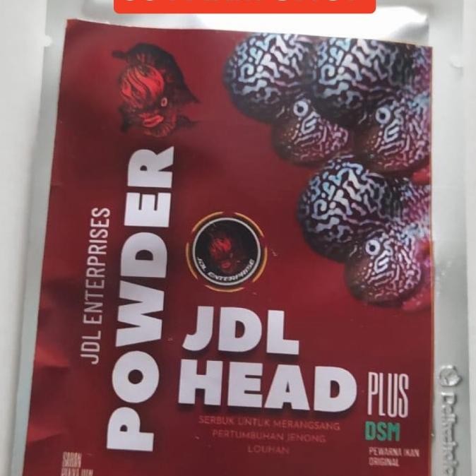 

BARU JDL POWDER RED COLOR & HEAD JENONG 5GRAM PEWARNA MERAH & JENONG IKAN HIAS LOUHAN LOHAN KOI KOKI CHANNA DLL