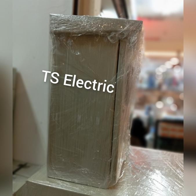 Box Panel KWH 30x40 Outdoor / Box Panel KWH Topi Outdoor 1 Phase Abu Terlaris