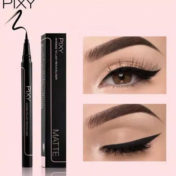 

Pixy Intense To Last Pen Eyeliner 01 Natural Black 0,5g (liner spidol) Termurah