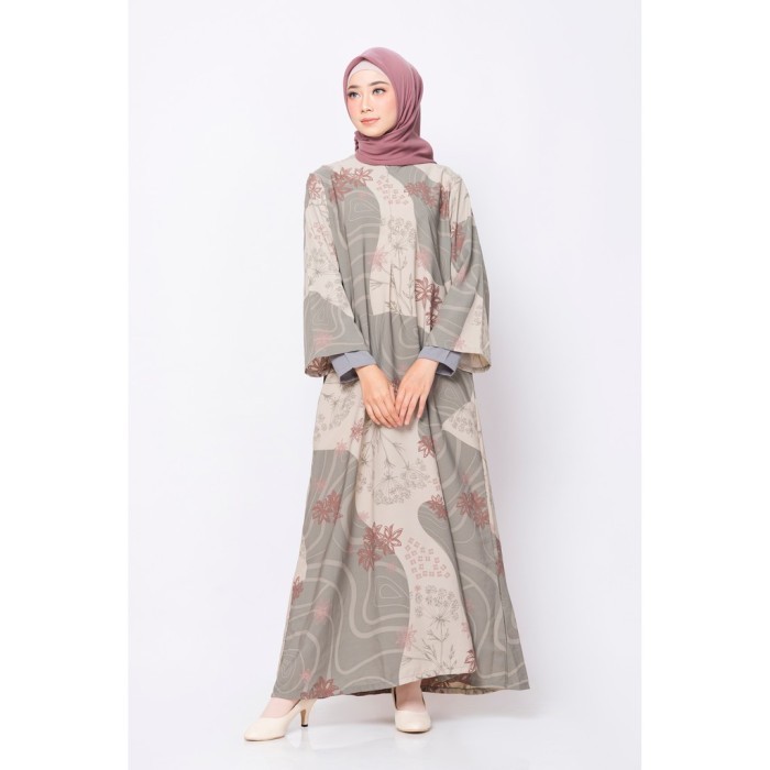 Murah ZM Zaskia Mecca - Luny Cream Gamis - Jelita Indonesia - Edisi Maluku Non COD