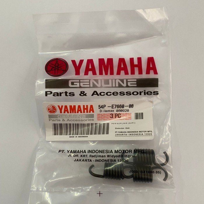 Tebaru Per Sentri / Per Kampas Ganda Yamaha Mio J, Soul GT 54p Berkualitas