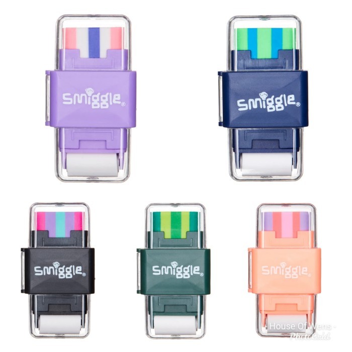 

SMIGGLE SHARP AGAIN ROLL ERASER & SHARPENER - PENGHAPUS DAN RAHUTAN