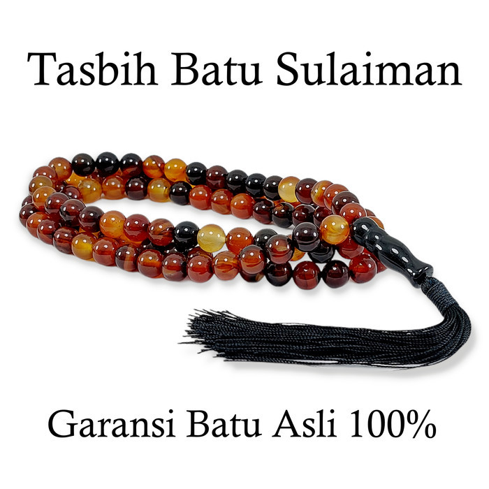 TASBIH 99 BATU NATURAL SULAIMAN