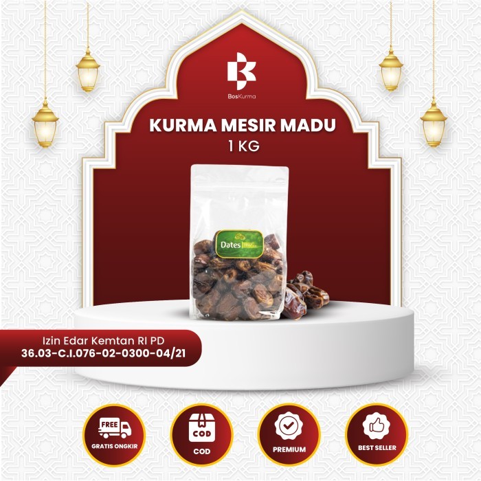 

Kurma Mesir Madu 1Kg Oleh-oleh Haji dan Umrah