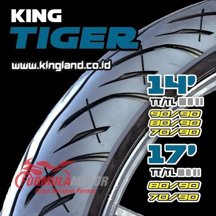 Ban Tubles Kingland 80/90-17 - Ban Motor Kingland Ring 17 Murah