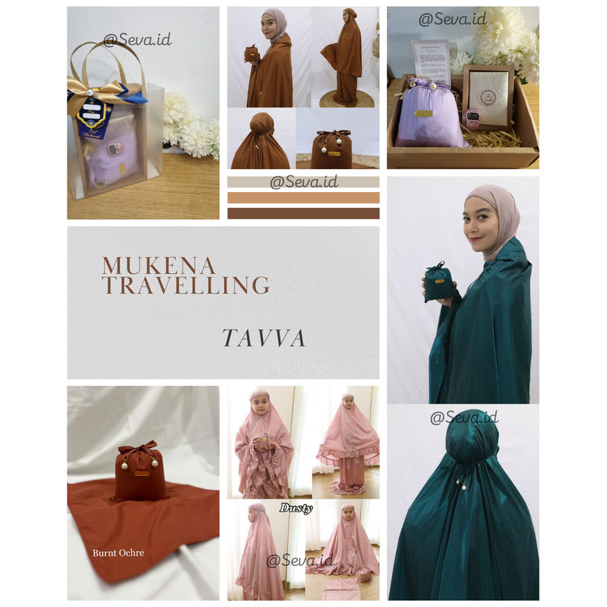 TAVVA MUKENA TRAVELING MUKENA TAVVA JUMBO MUKENA MINI TAVVA ORIGINAL