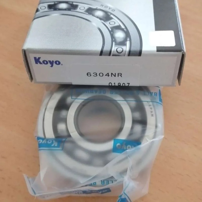 KOYO Ball Bearing Laher 6304 NR 6304NR SNAP RING