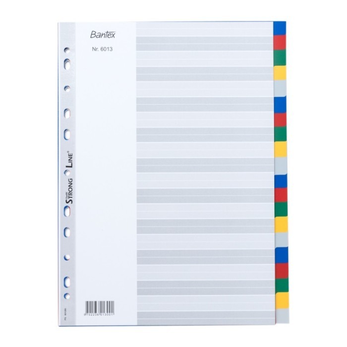 

TERBARU Bantex PP Colour Divider A4 (20 pages) #6013 00 BISA GRAB!
