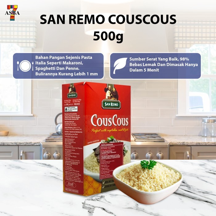 

SAN REMO COUSCOUS 500GR