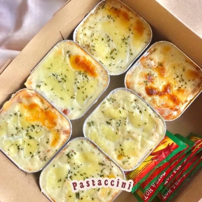 

TERLARIS! Mini Size Lasagna Baked Spaghetti Macaroni Schotel Casserole