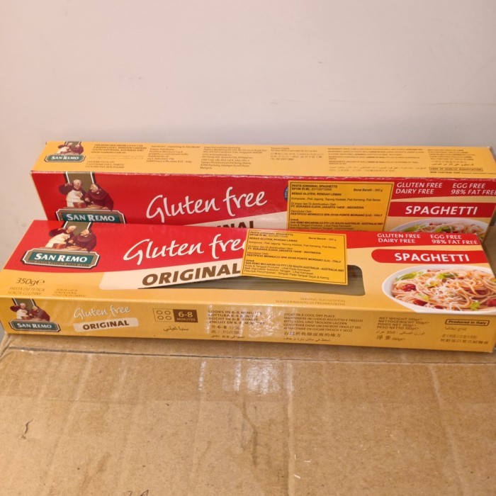 

TERLARIS! SANREMO GF SPAGHETTI ORIGINAL GLUTEN FREE350g