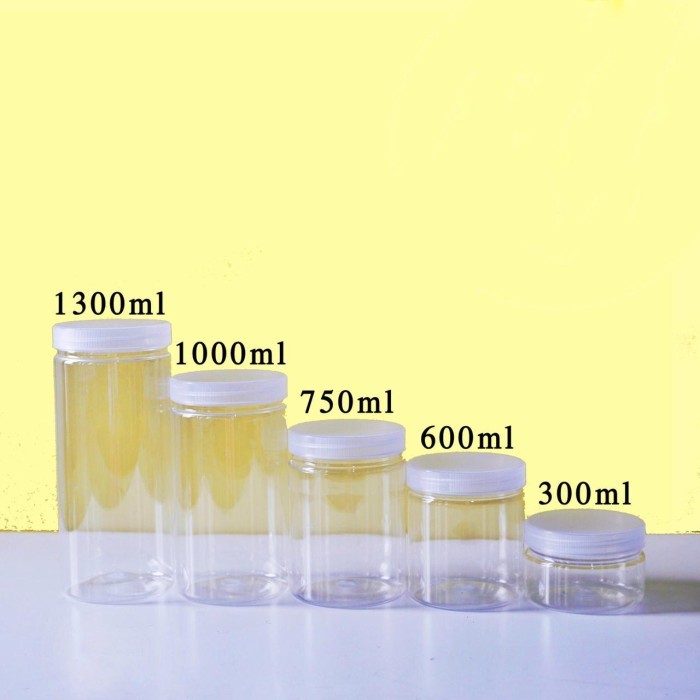 Toples Tabung Silinder Jar 1000ml (grosir)