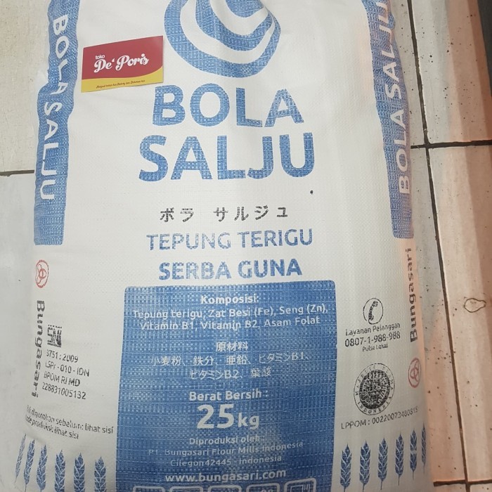 

Tepung Bola Salju 25kg Khusus Gojek