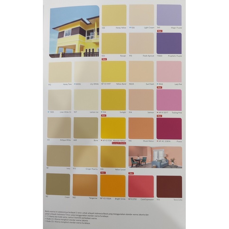 Cat Tembok Exterior Nippon Paint Vinilex Super Exterior 25 Kg