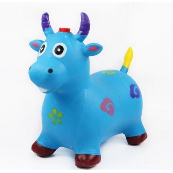 Boneka Karet Pompa Angin Mainan Anak Kuda Kudaan Empuk High Quality