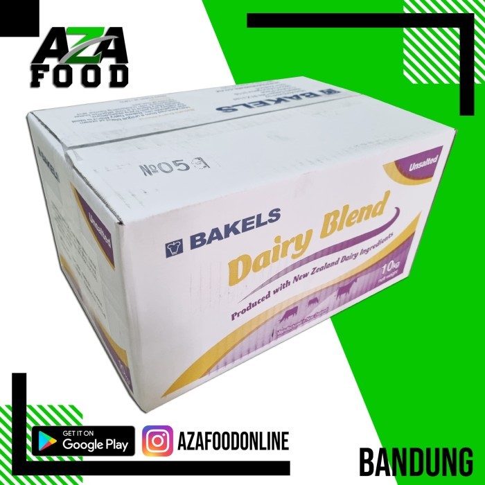 

Bakels Dairy Blend Unsalted Butter 10 Kg