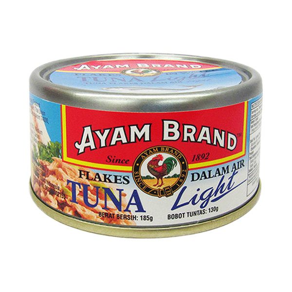 

AYAM BRAND TUNA FLAKES IN WATER 185/150GR