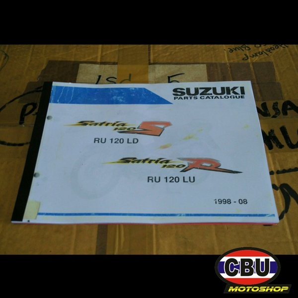 Copy Part Katalog Satria 120 Lumba Barang Langka