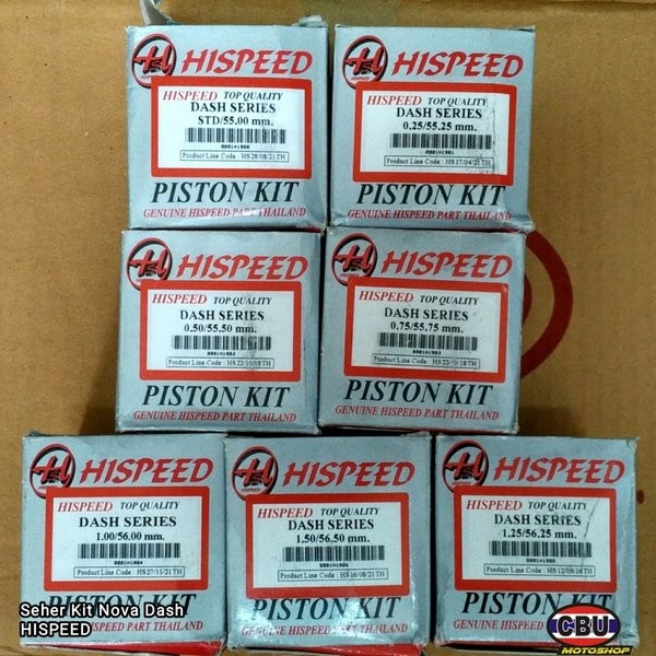 Seher Kit Hispeed Nova Dash Barang Langka
