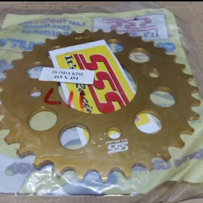 Gir Belakang Karisma Fu New Ukuran 35 Merk Sss 415 Alumunium Gold Barang Langka