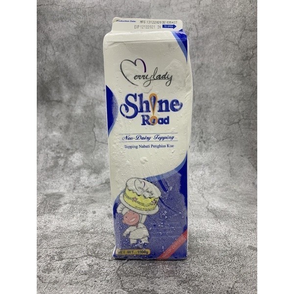 

TERLARIS TERLARIS TERLARIS SHINE ROAD NON- DAIRY WHIPPING CREAM MURAH!!! MURAH MURAH MURAH