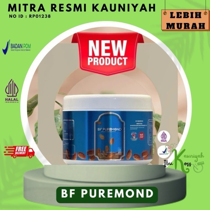 

TERLARIS TERLARIS TERLARIS BF PUREMOND SUSU ALMOND BUBUK MURNI TANPA KREAMER EKSTRAK ALMOND MURNI