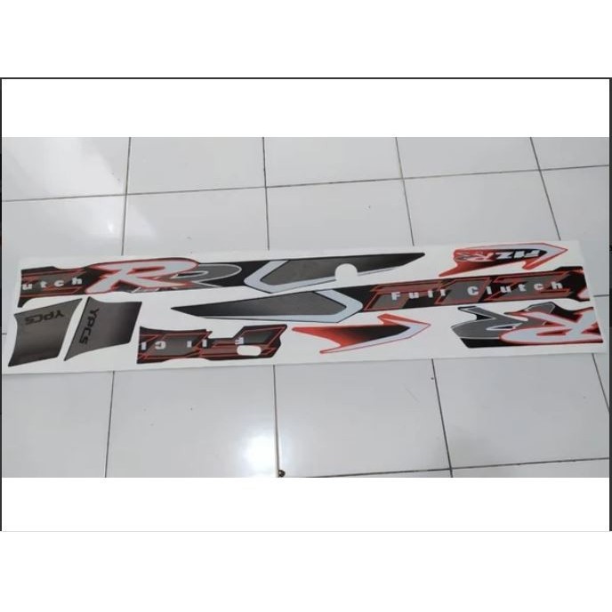 Striping Sticker Yamaha F1Zr 2002 2003 Orange Bahan 3M Copy Original Barang Langka
