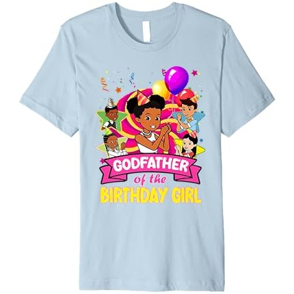 Boneka Godfather Of The Birthday Girl Dekorasi Pesta Keluarga Pria Kaos Premium |2hnySnus|