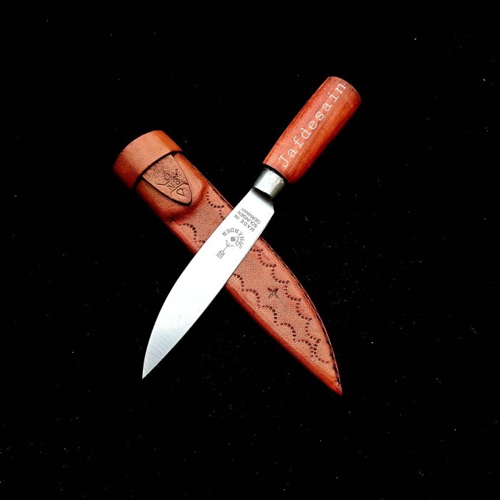 Pisau Cap Garpu Asli Herder Solingen Jerman 4 inch