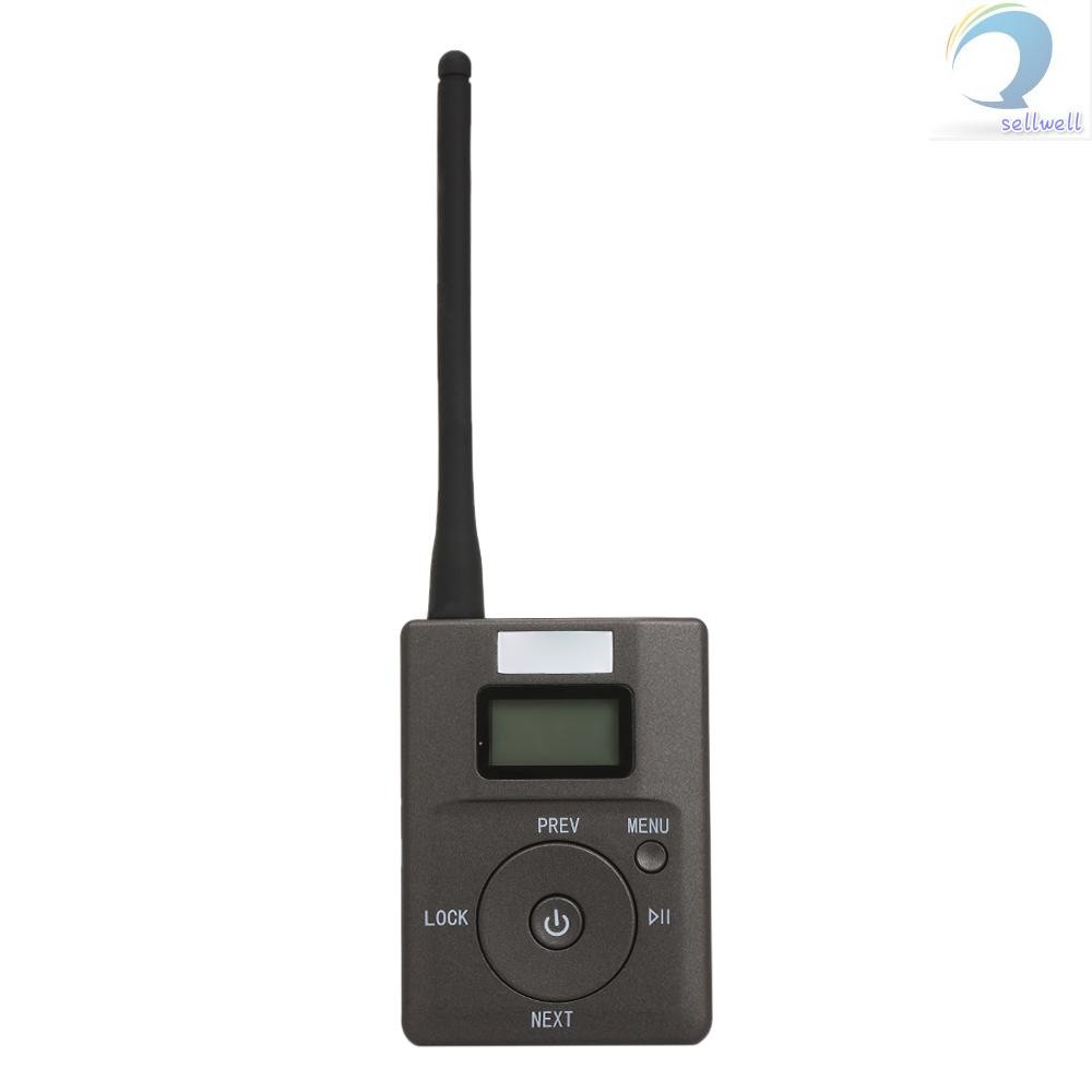 [sellwell] HDR-831 Pemancar FM Digital Stereo Portabel Stasiun Radio FM Mini Siaran dengan Mikrofon 