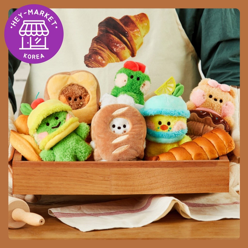 [LINE FRIENDS] Boneka Minini Bakery Berdiri / Boneka Mainan / Boneka Mewah / bnini / conini / selini