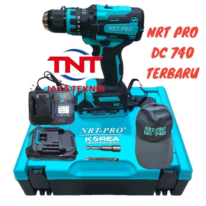 NRT PRO DC 740 BOR CORDLESS IMPACT DRILL / NRT PRO 740DC BRUSHLESS
