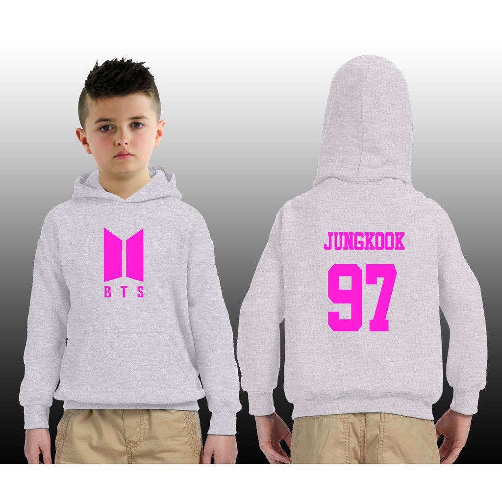 Jaket Hoodie Anak BTS JUNGKOOK -