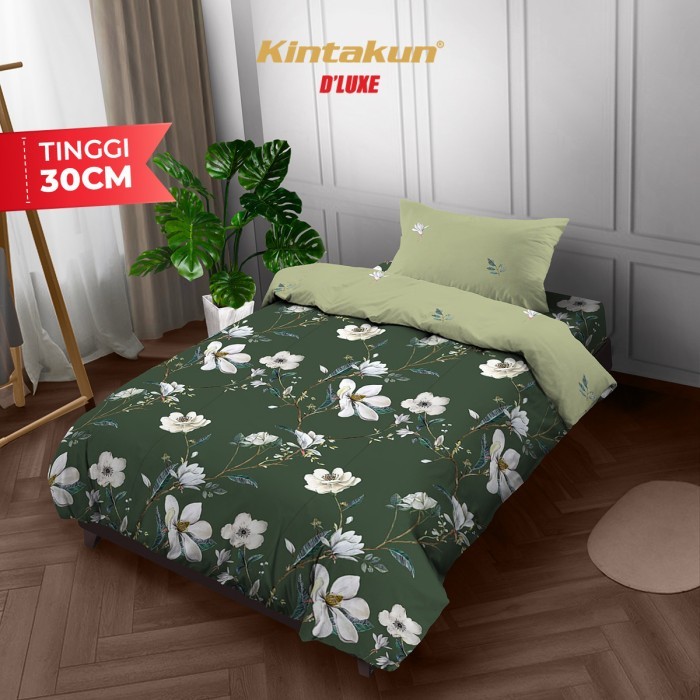 Kintakun Bedcover Set Flat 120 X 200 Aesthetic Dluxe 30 Cm