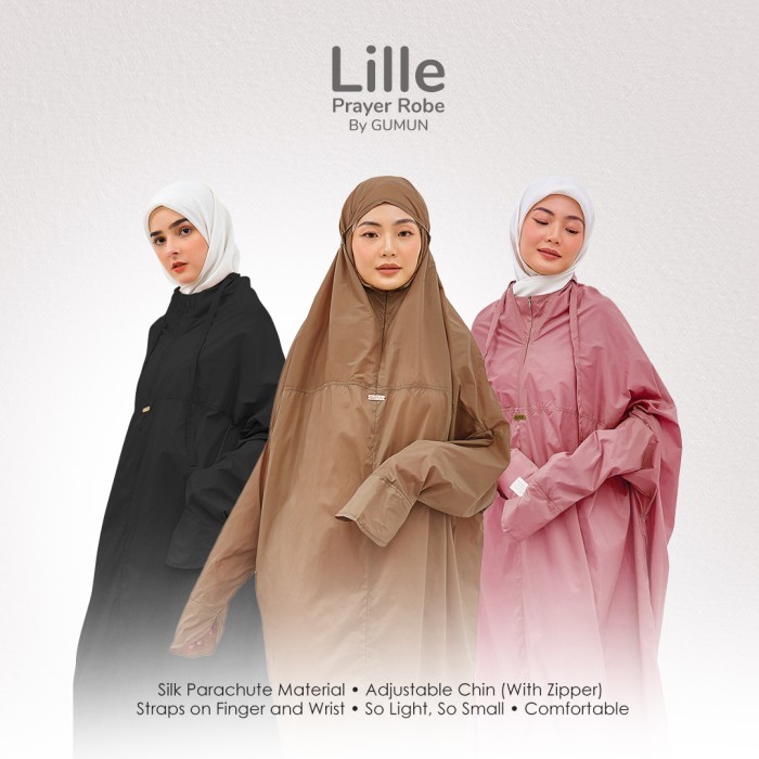Mukena Dewasa, Lille Prayer Robe By Gumun