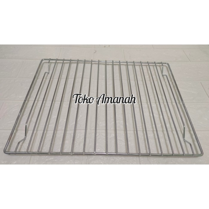 Tray / Rak Oven Ukuran 46 Cm X 36 Cm Bahan Chrome Tebal Dan Kokoh