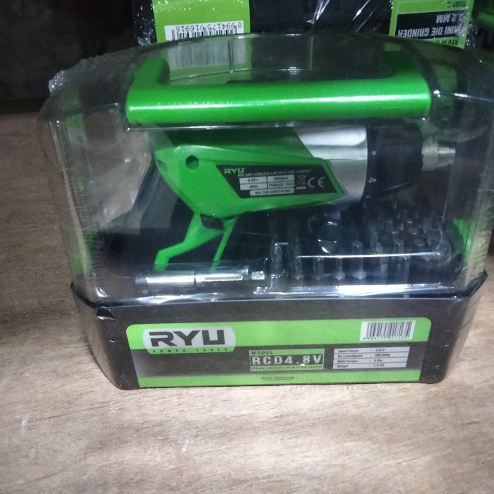 ,,,,,,,] cordles screwdriver RCD 4.8 V Ryu