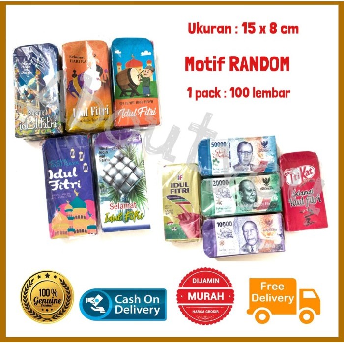 

Terlaris PACK isi 100 Amplop JUMBO THR Ampo Lebaran BESAR Angpao Idul Fitri Panjang Angpo Murah