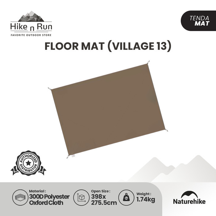 Soniaa_ Alas Tenda Glamping Naturehike Cnh22Zp004 Village 13 Tent Floor Mat