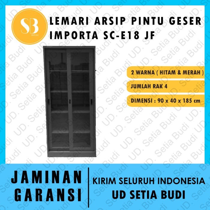 

Sale Lemari Cabinet Arsip Besi Sliding Door Importa Sc E18 Jf