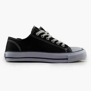Sepatu Sneakers Johnson Basic Lowcut (Lc) Hitam Putih
