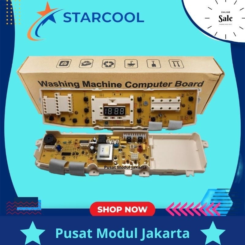 SAMSUNG WA90WP modul pcb mesin cuci Top Loading
