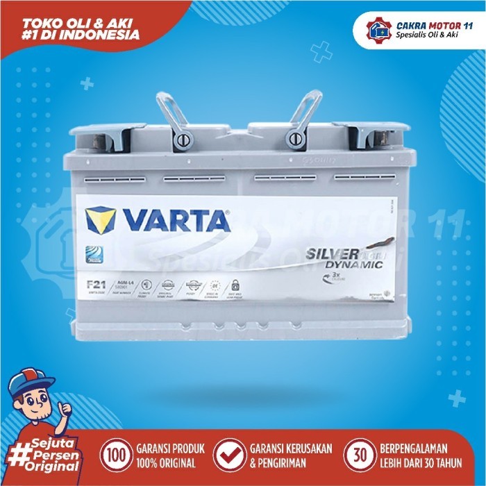 Varta Silver Dynamic AGM 58000|58001 Aki Mobil