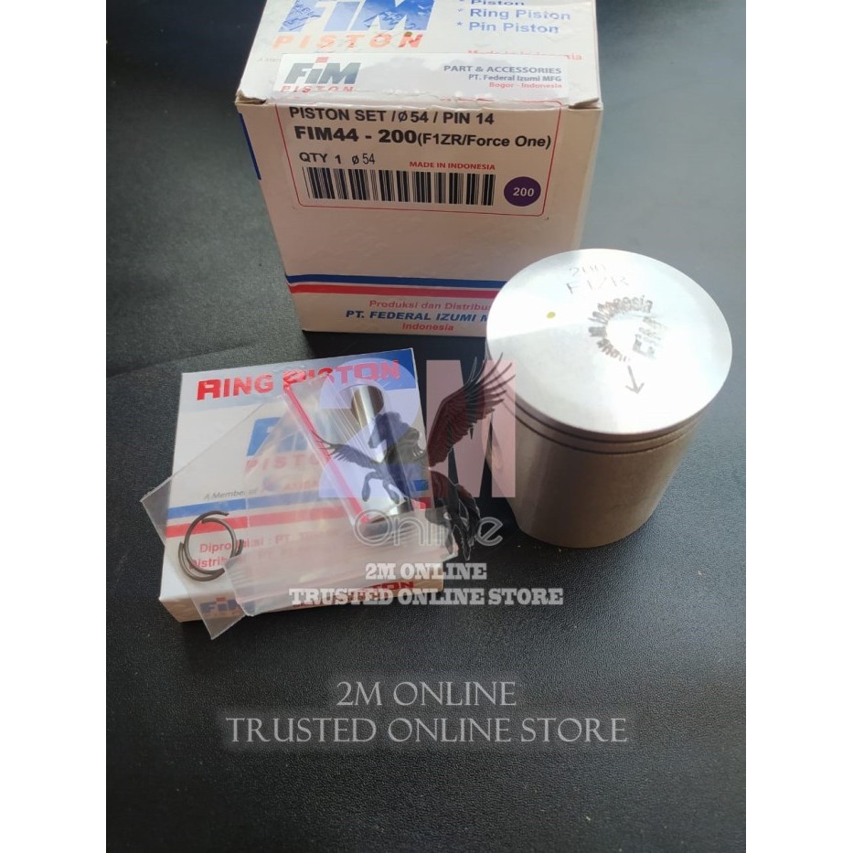 Seher Piston Kit Fizr Force One Os 200 Dim 53 Pen 14 Fim44 Fim Barang Langka