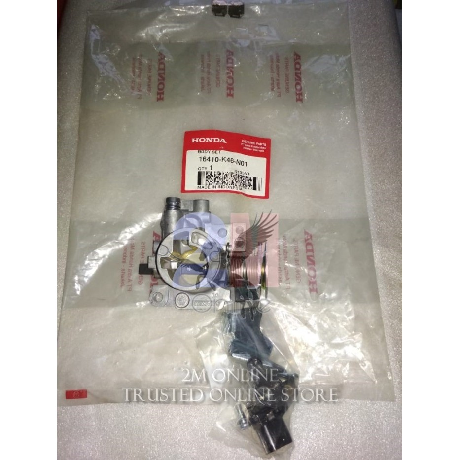 Throtle Body Scoopy Fi Ori Ahm 16410-K46-N01 Barang Langka