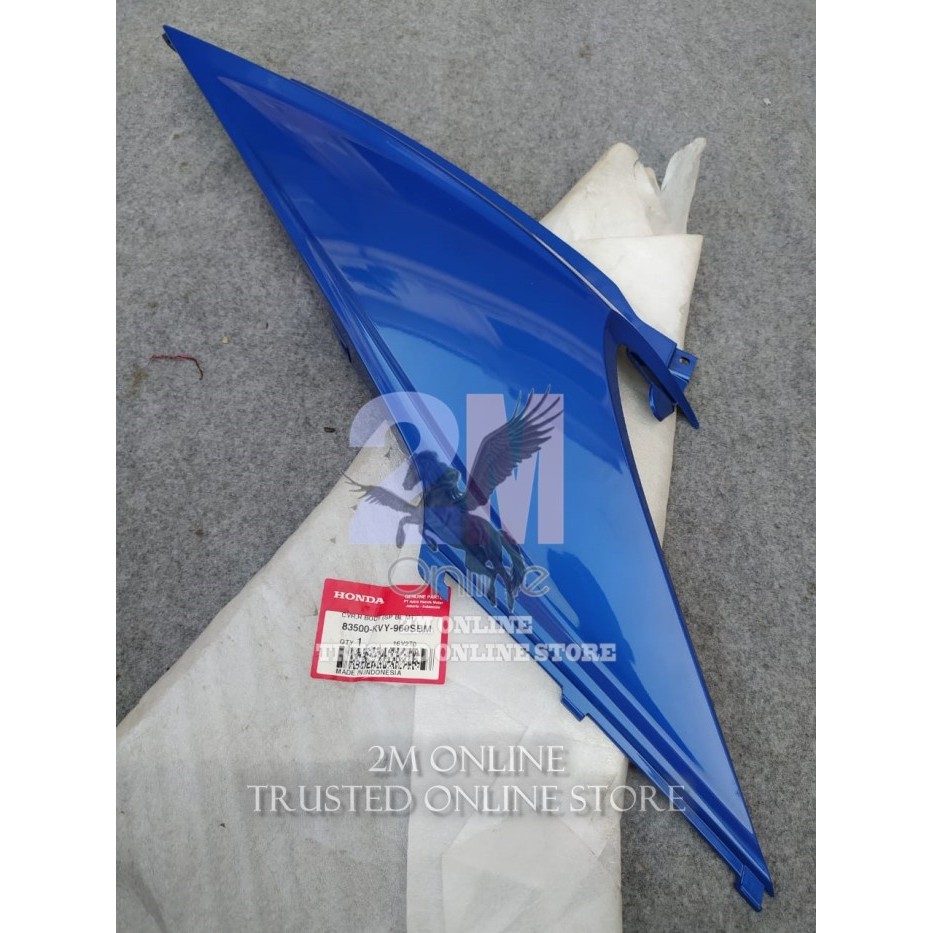 Cover Body Beat Kanan Biru Ori Ahm 83500-Kvy-960Sbm Barang Langka
